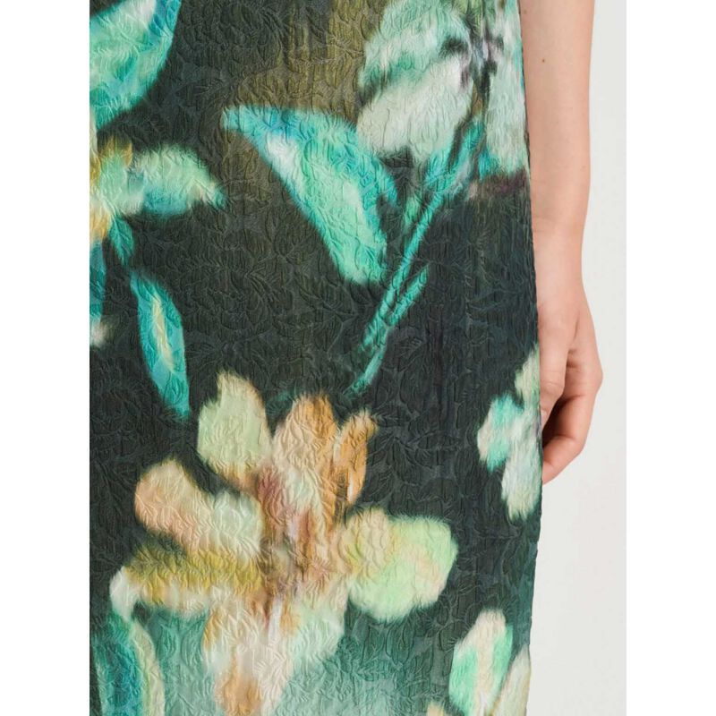 Veronika Maine Opalesque Floral Midi Skirt image number 2